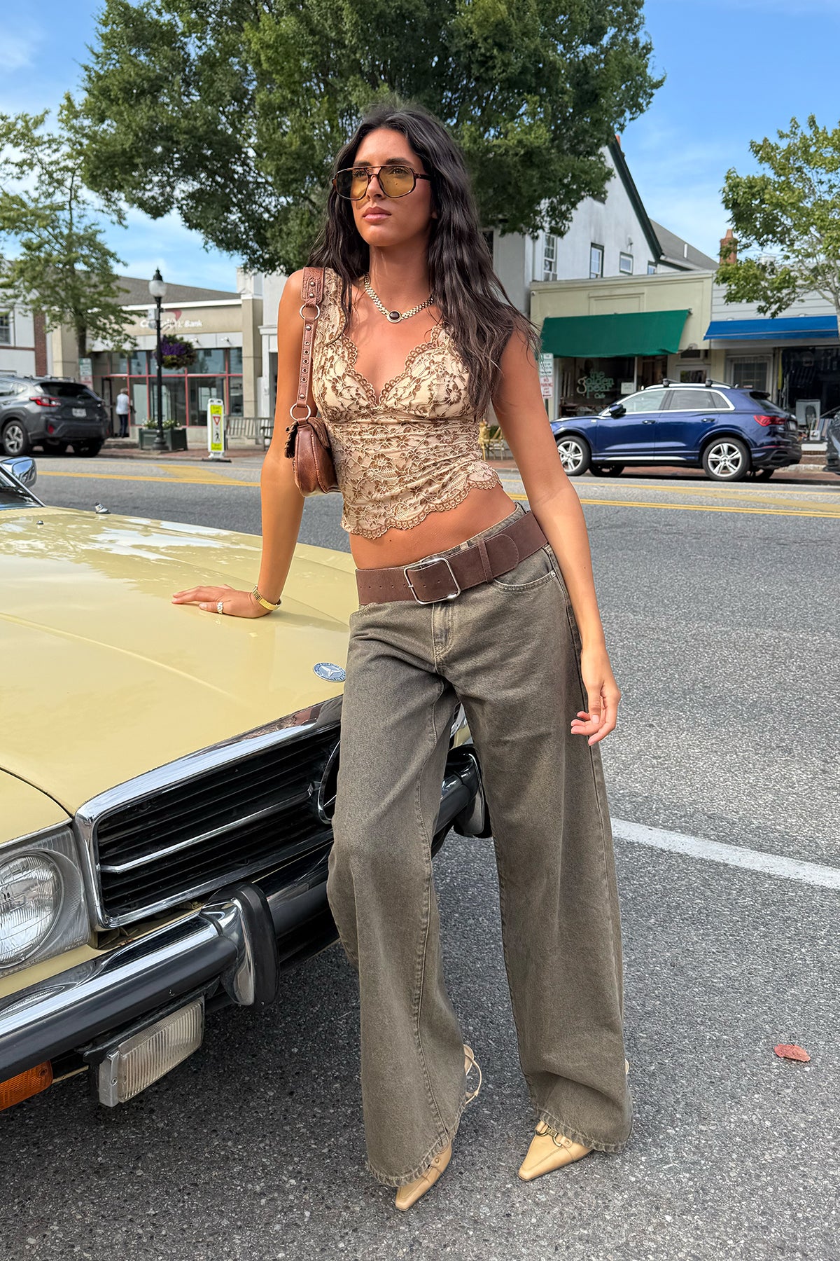 Zahra Mud Wash Low Rise Baggy Jeans