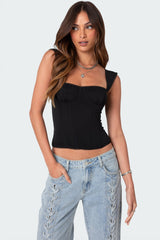 Marcella Wide Strap Corset