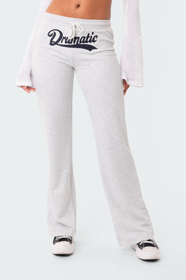 Dramatic Low-Rise Joggers