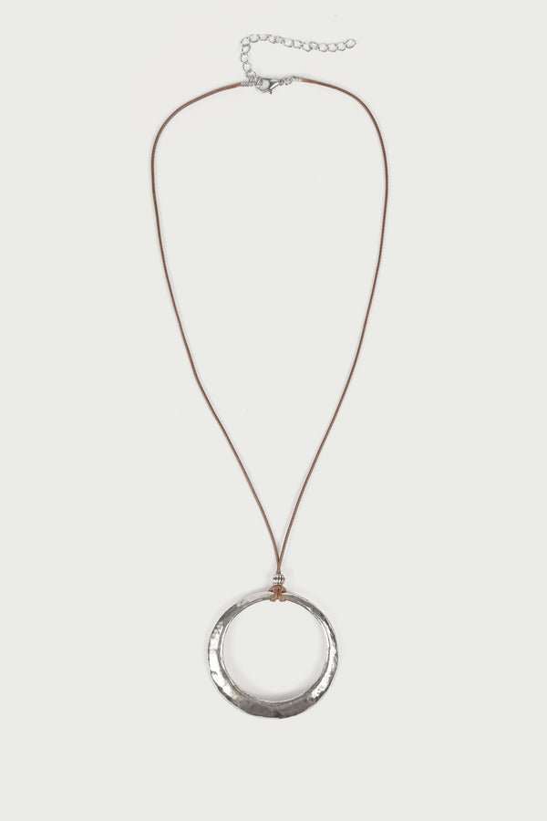 Lasso Pendant Cord Necklace view 2