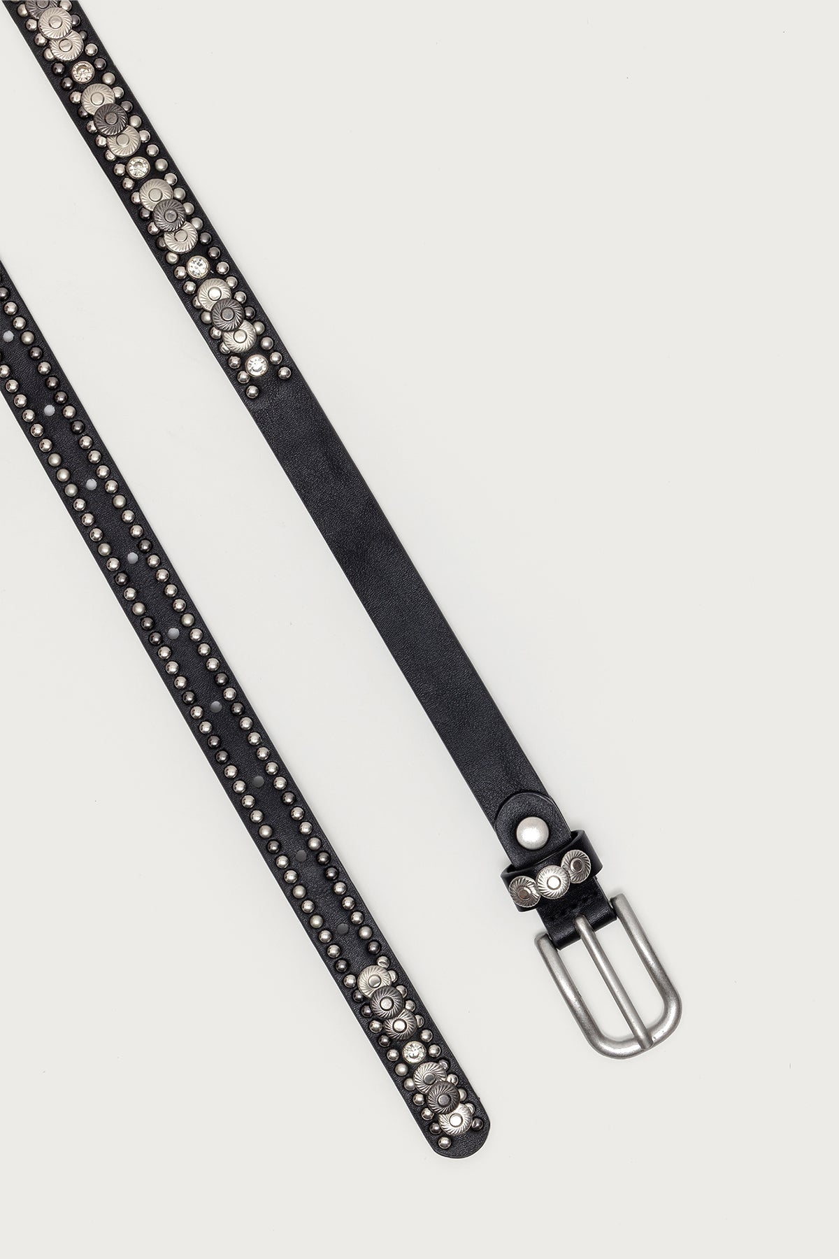 Get Studded Faux Leather Belt