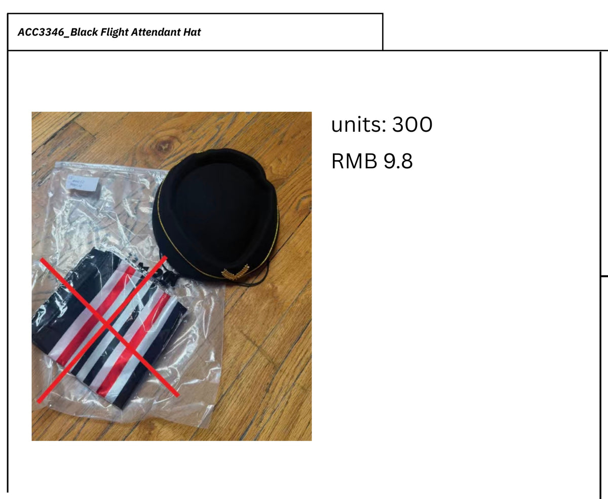 Cabin Crew Hat