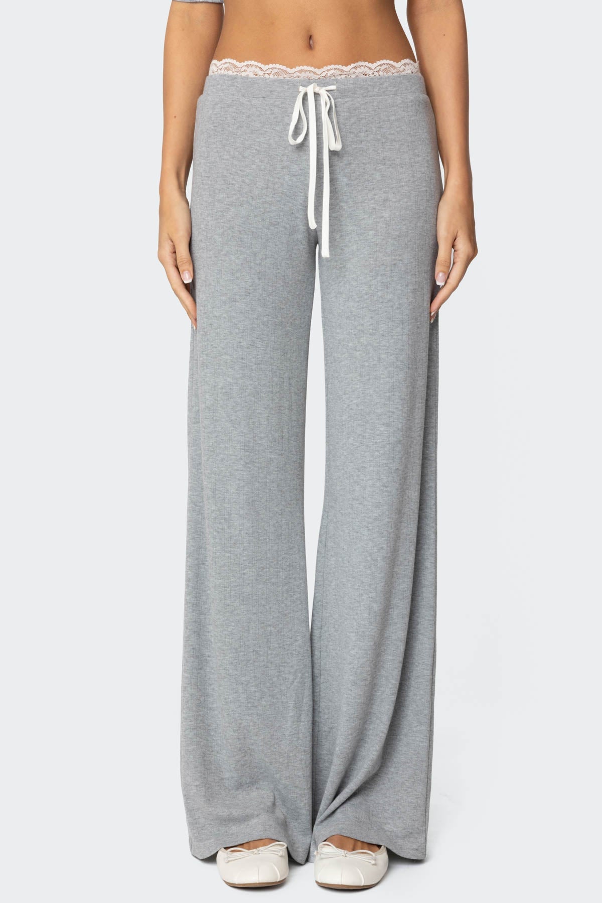 Peekaboo Lace Trousers