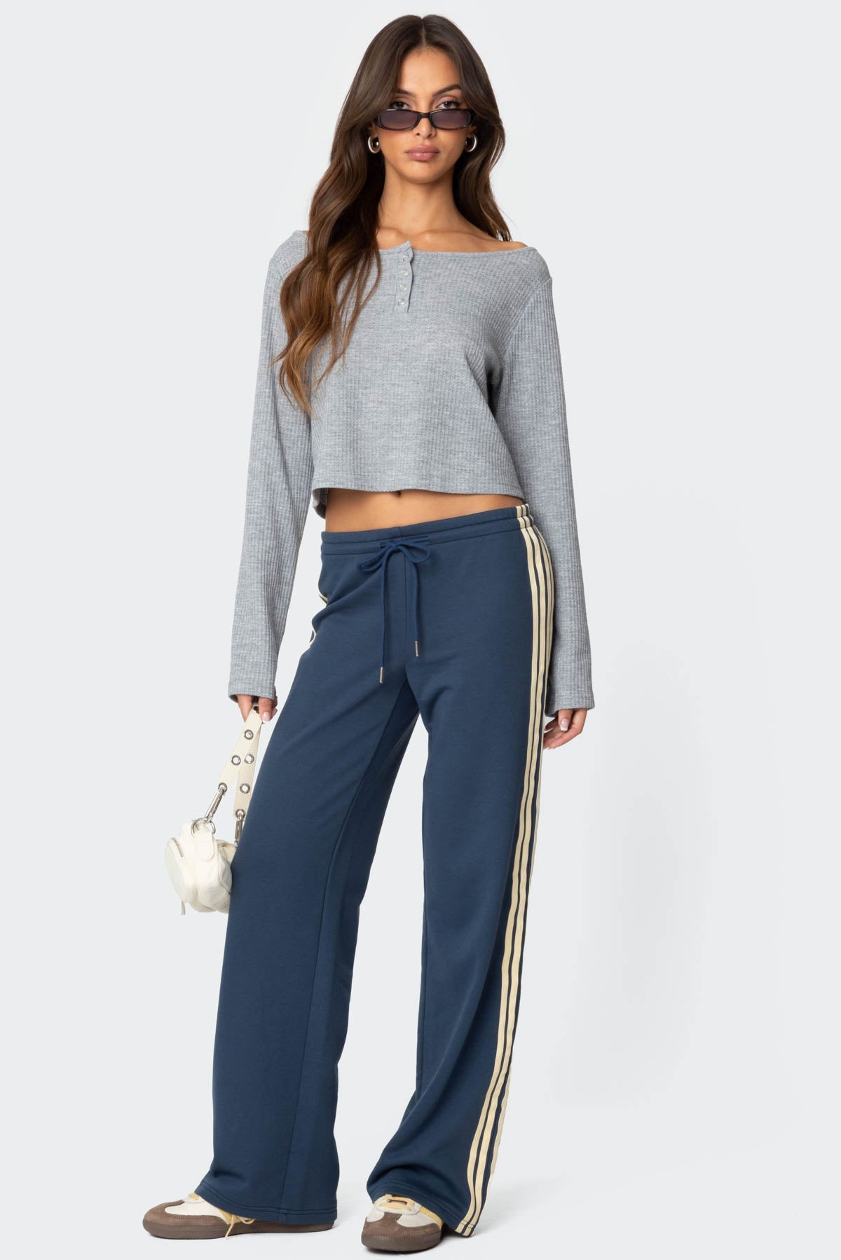 Averie Contrast Striped Joggers