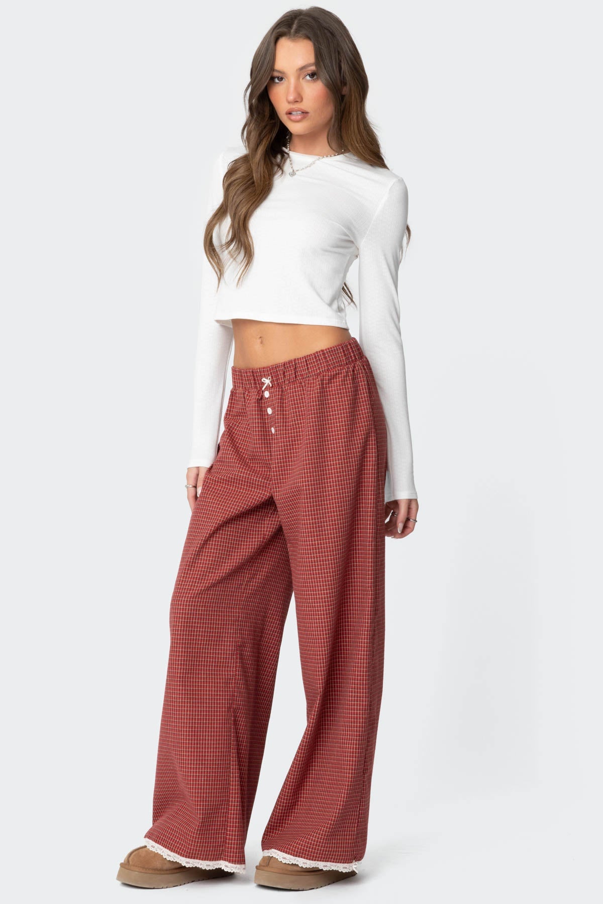 Dakota Plaid Trousers