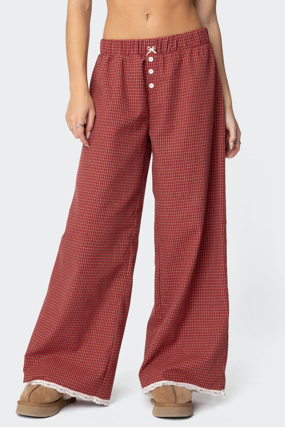 Dakota Plaid Trousers