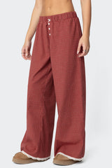 Dakota Plaid Trousers
