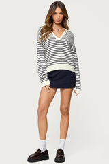 Copenhagen Oversized Striped Sweater