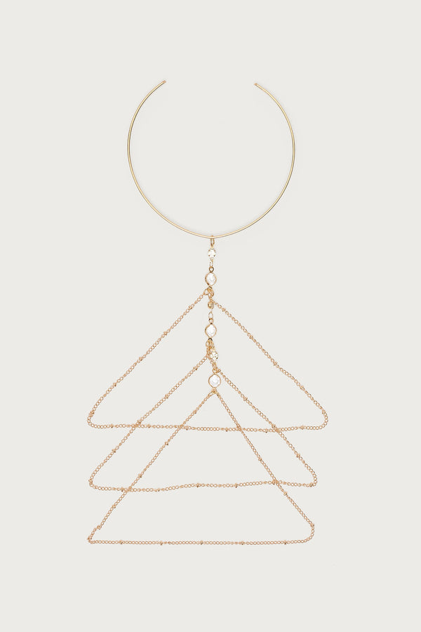 Festival Rhinestone Chain Arm Cuff