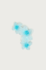 Faux Crystal Flower Hair Clip