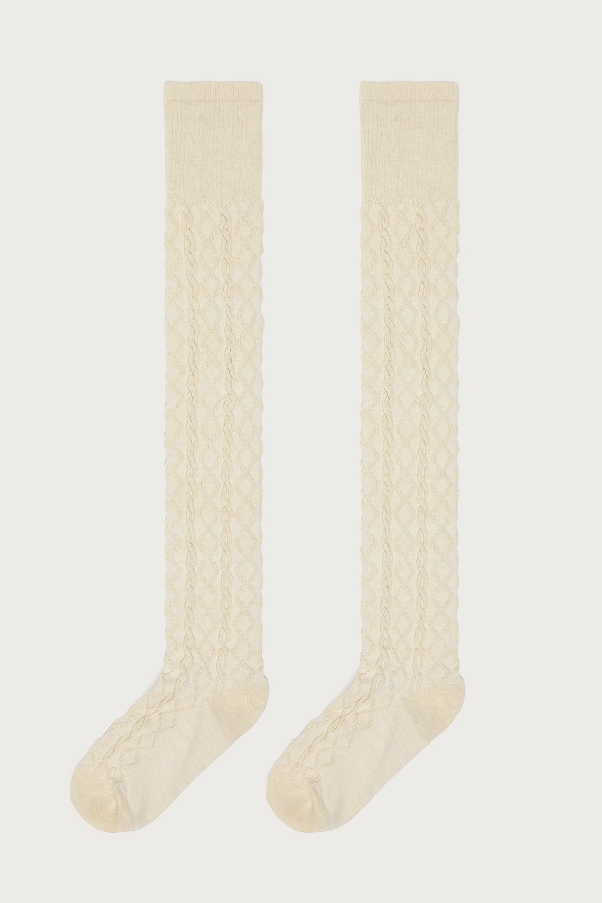 Cable Knit Socks