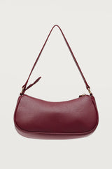 Zinnia Faux Leather Buckle Bag