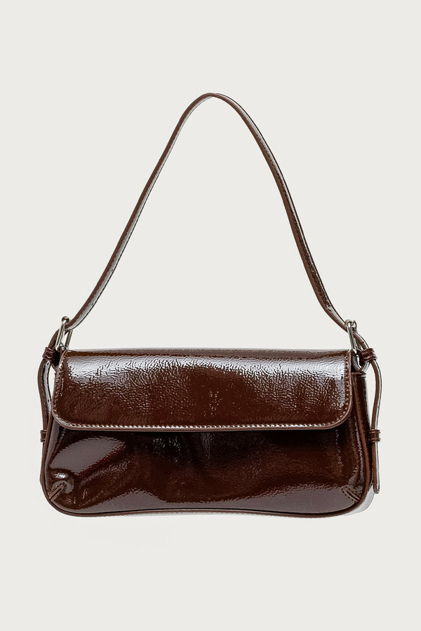 Red Carpet Faux Patent Leather Bag