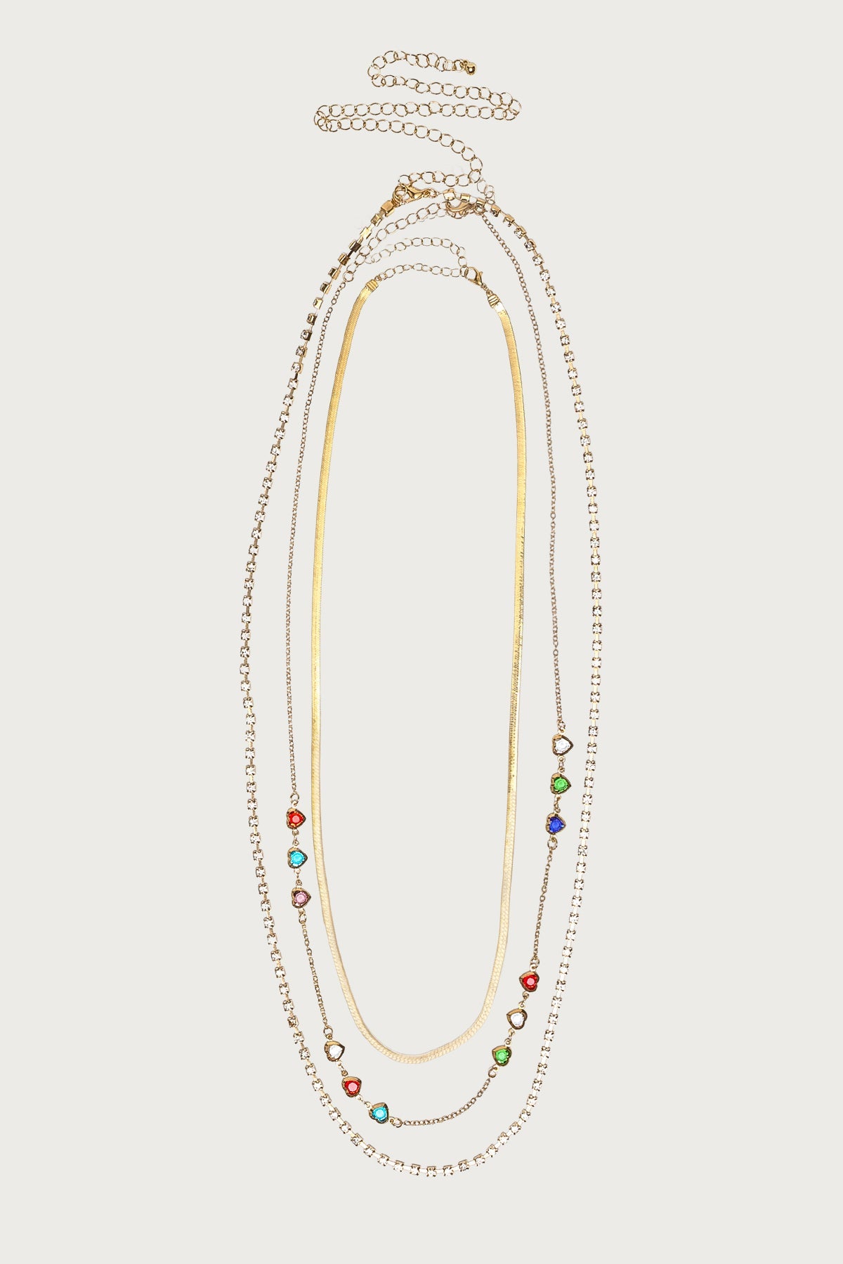 Assorted Gemstone Belly Chain