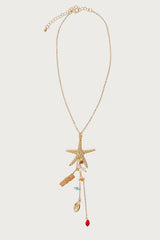 Sea Star Cascading Coastal Necklace
