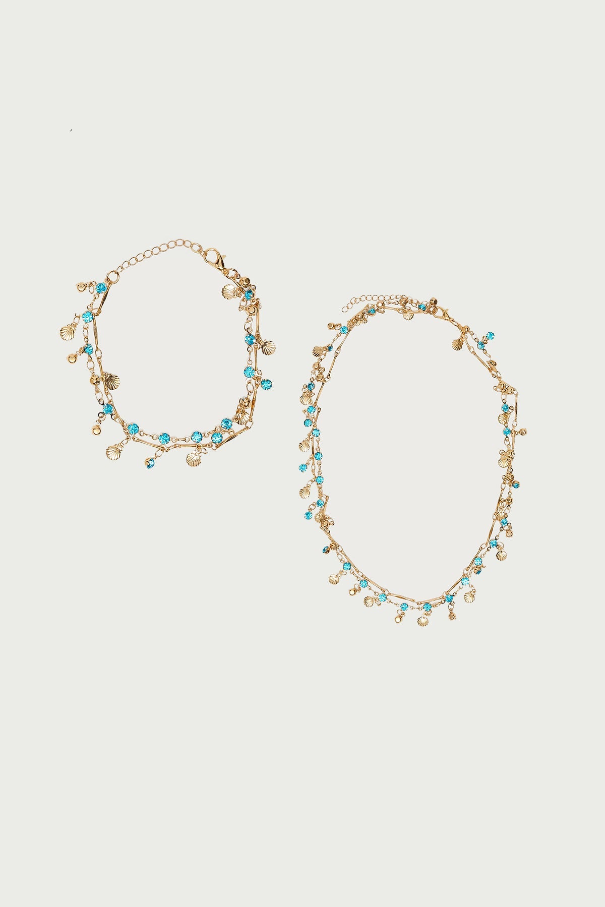 Sea Stone Necklace & Bracelet Pack