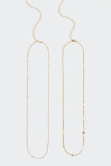 Pearly Double Belly Chain