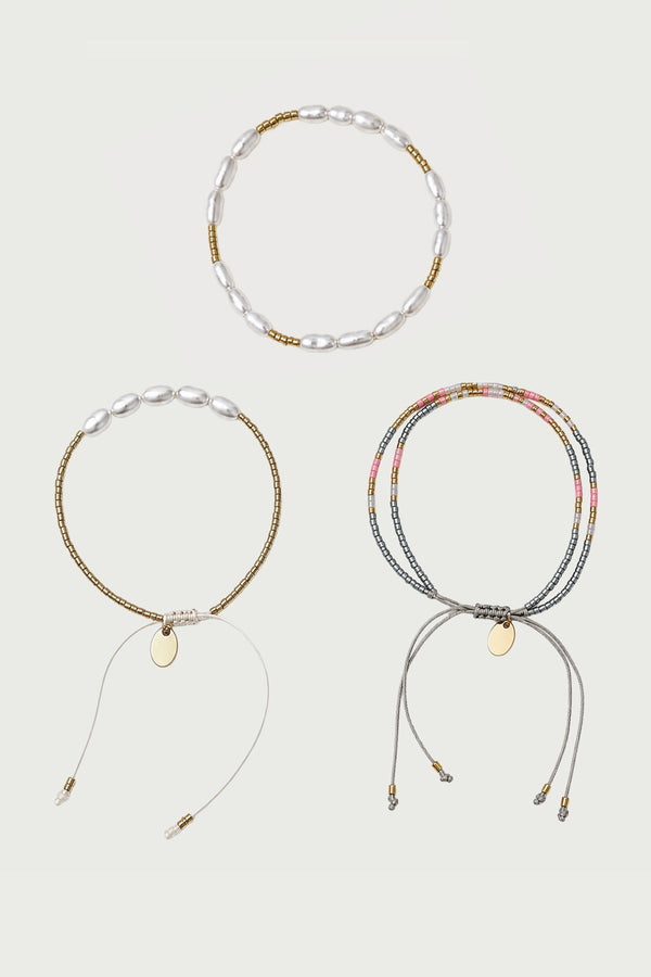 Beaded Pearly Bracelet Pack