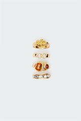 Mixed Gemstone Ring Pack