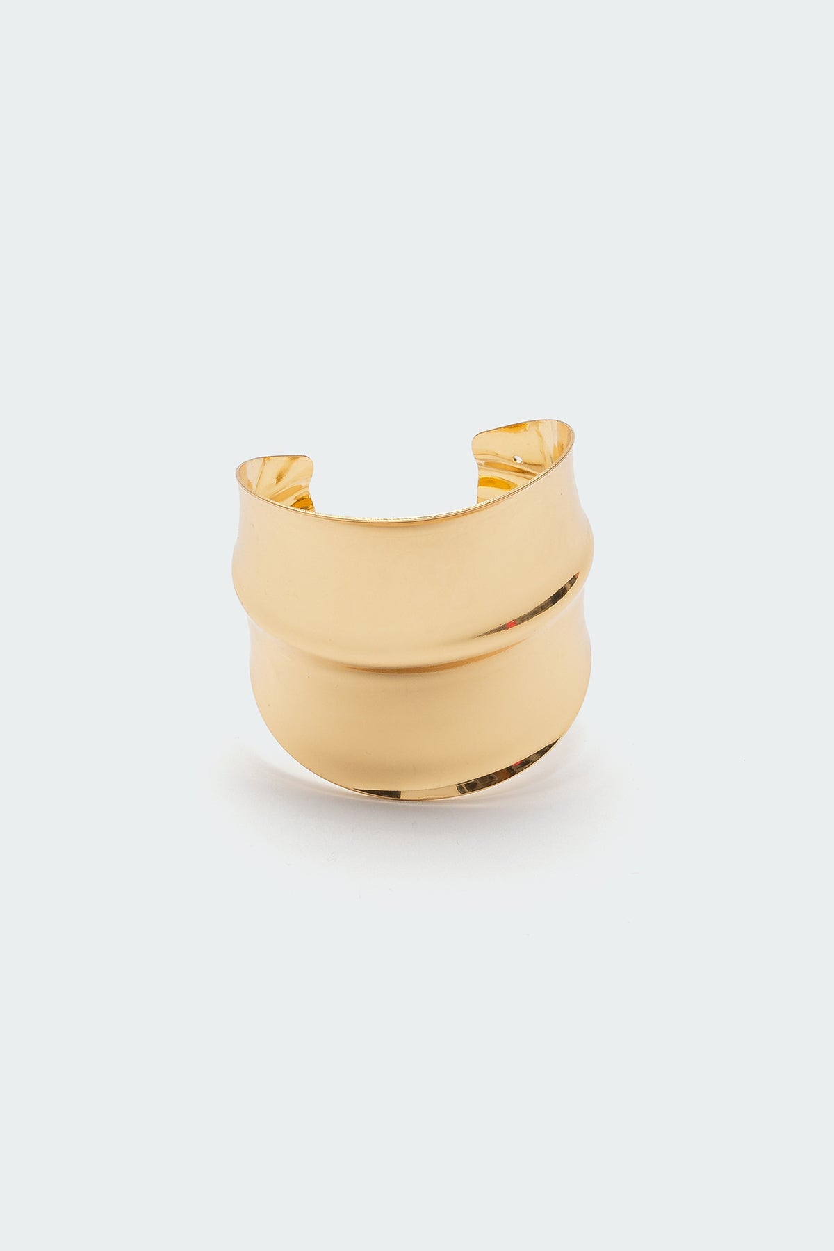 Statement Metal Cuff Bracelet