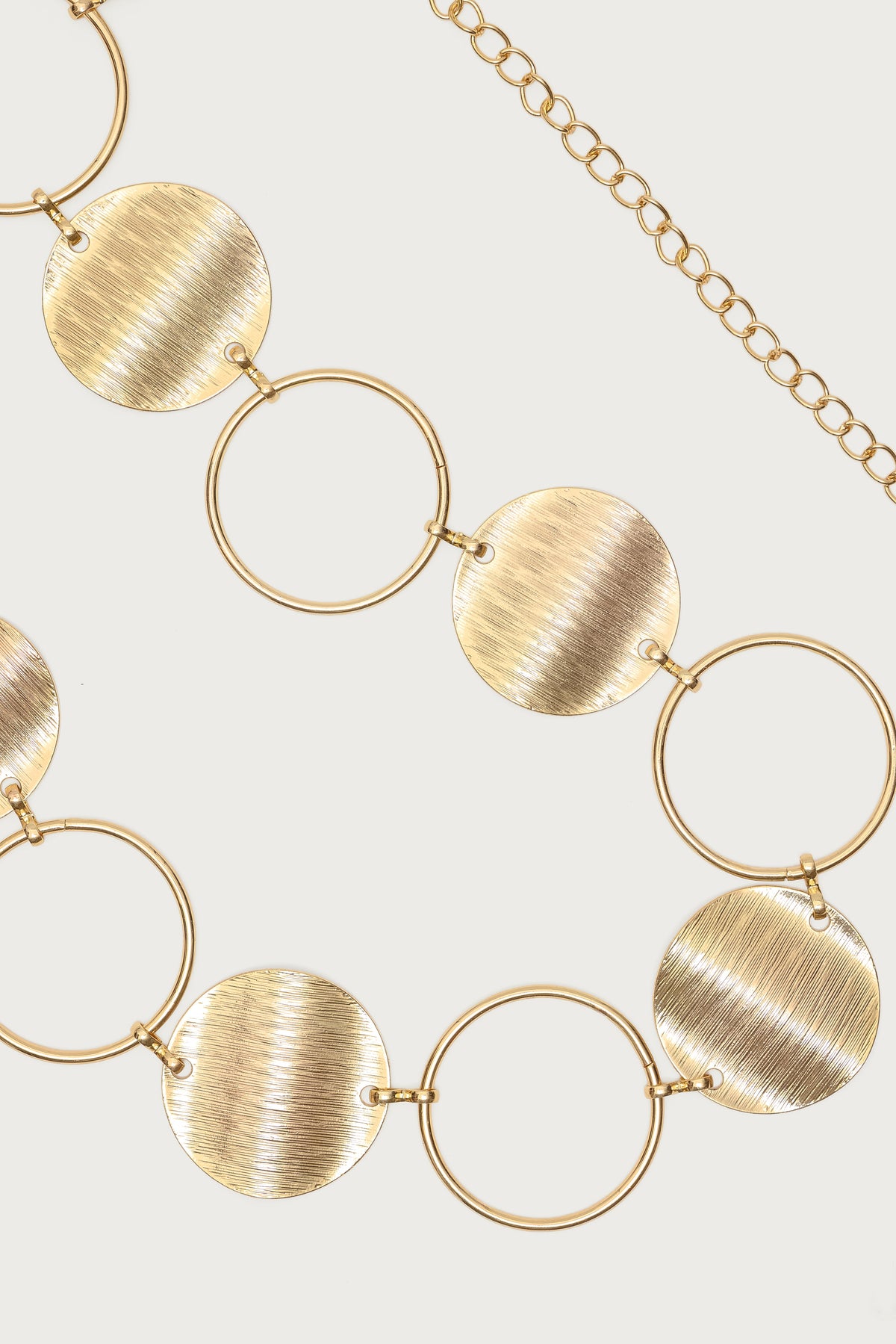 Chunky Circle Chain Belt