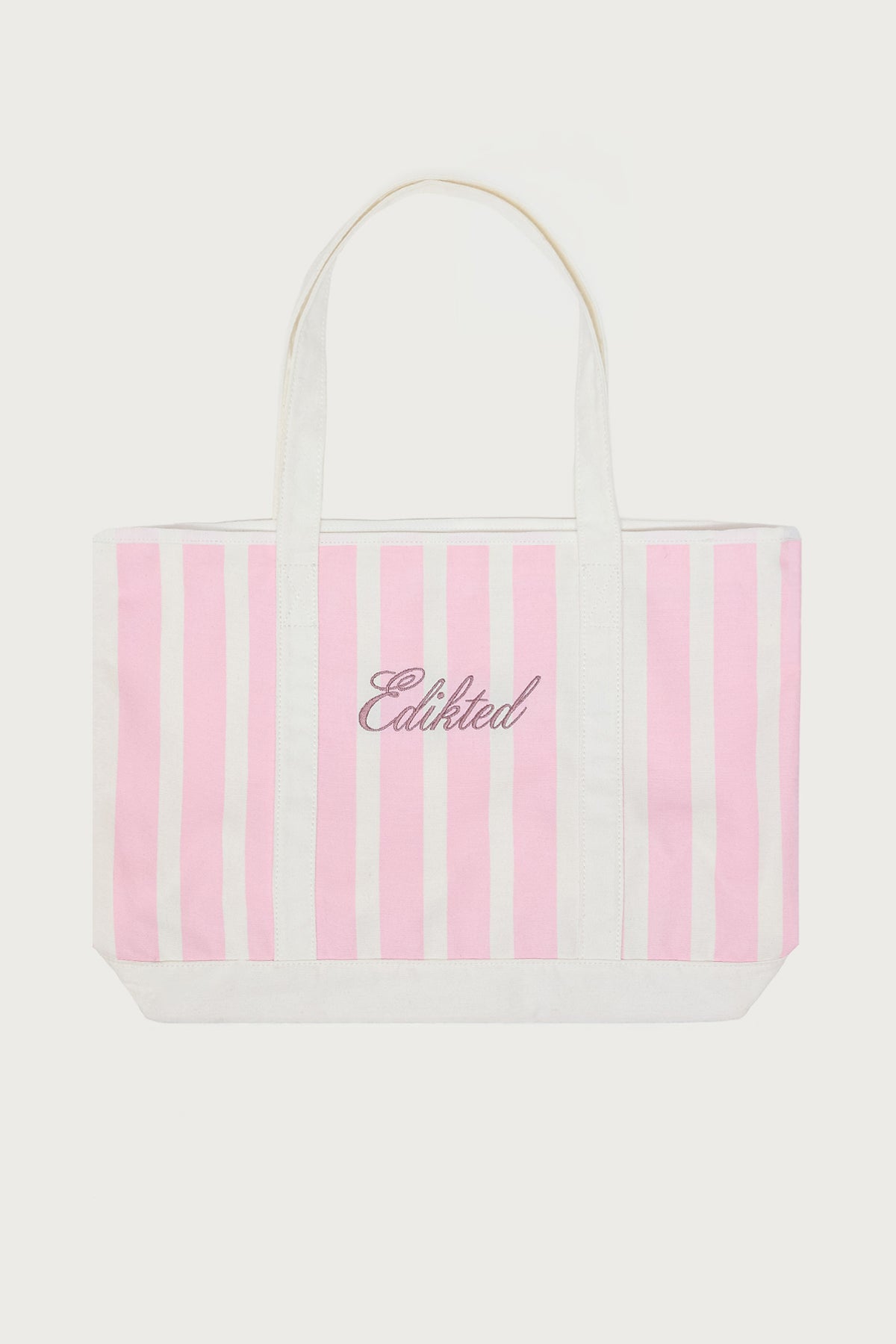 Striped Edikted Tote Bag