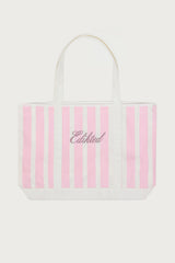 Striped Edikted Tote Bag