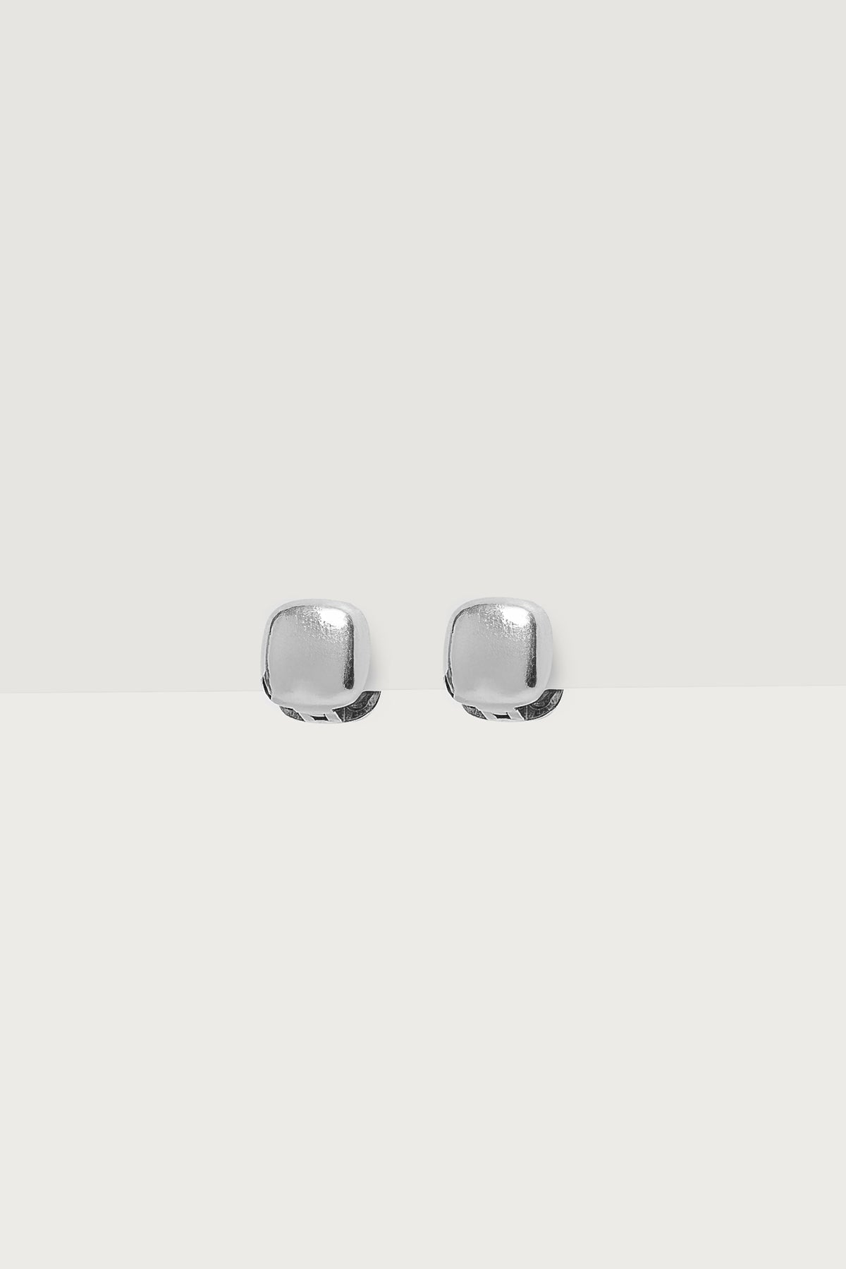 Square Huggy Hoop Earrings