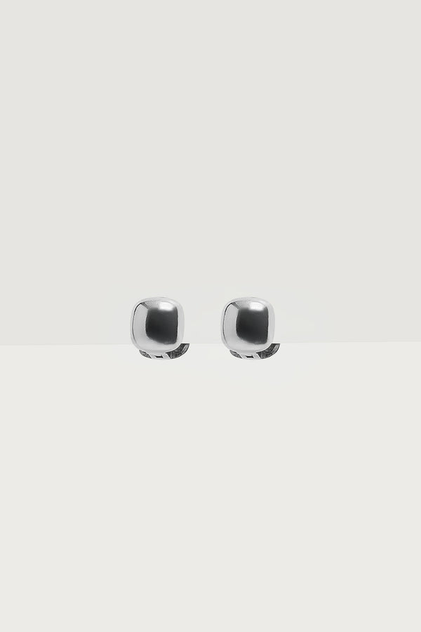 Square Huggy Hoop Earrings