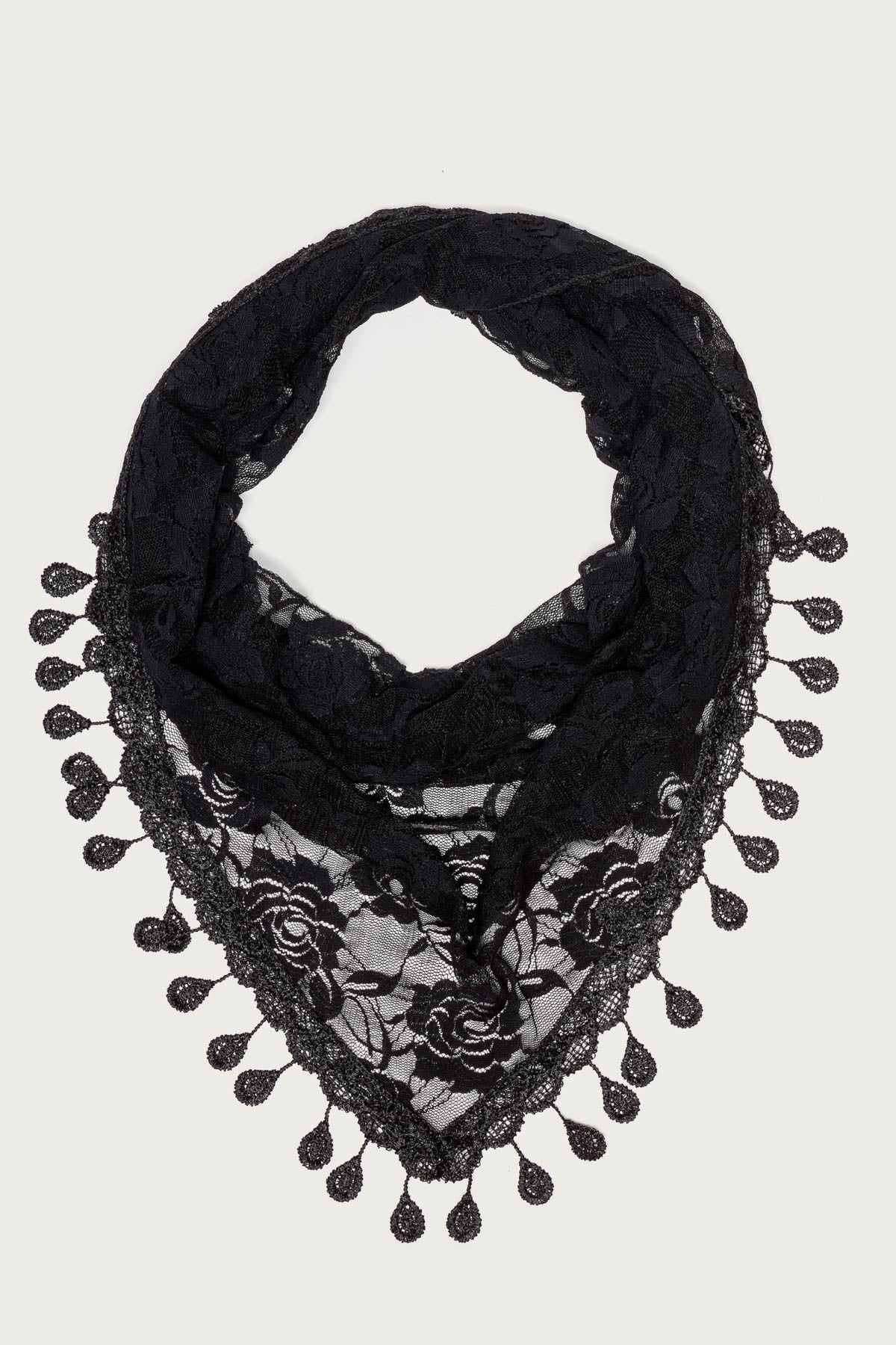 Lover Floral Sheer Lace Waist Scarf