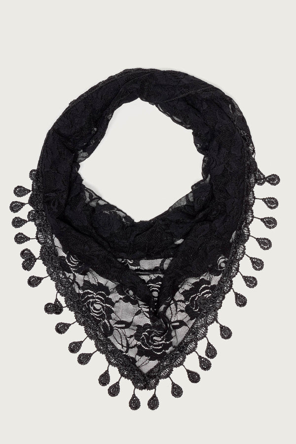 Lover Floral Sheer Lace Waist Scarf view 2