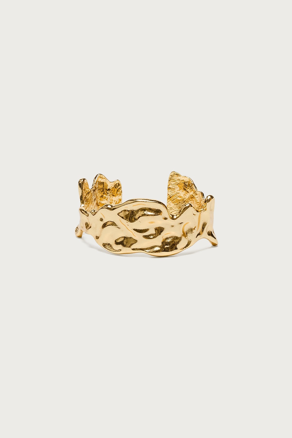 Dented Abstract Arm Cuff