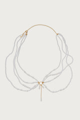 Layered Pearly Belly Chain