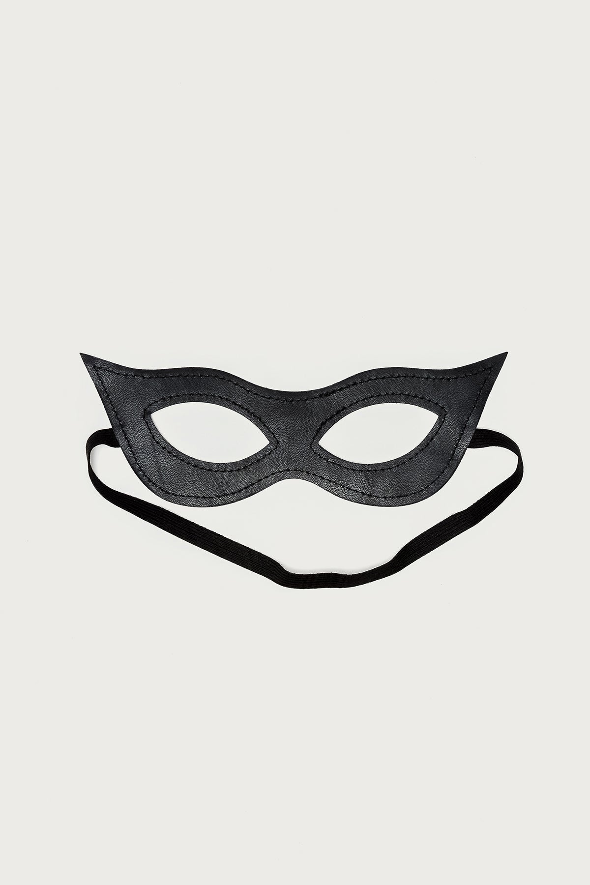 Faux Leather Undercover Eye Mask