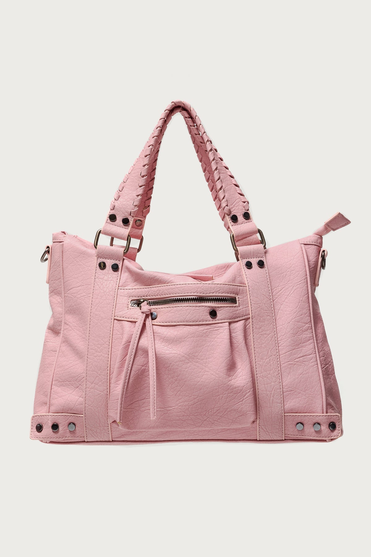 Oliviah Stud Faux Leather Bag