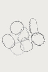 Glam Pearly Beaded Bracelet Pack