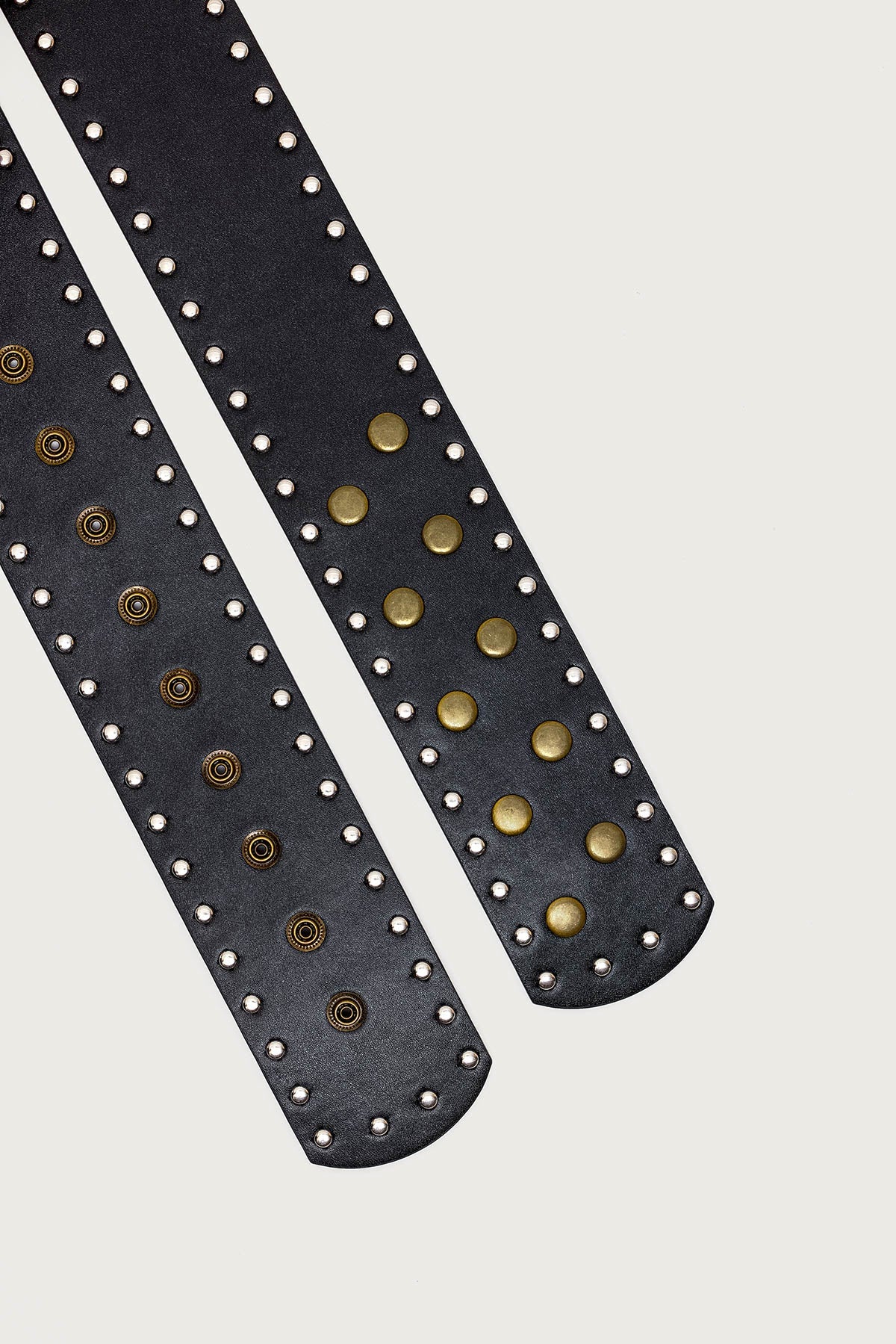 Mixed Studded Belt
