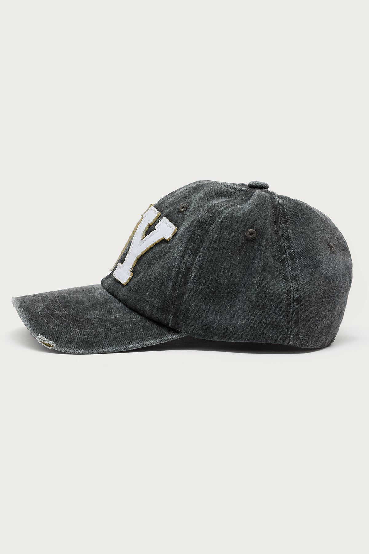 Ny Distressed Baseball Cap