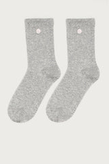 Pearl Ribbed Socks
