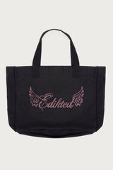 Rhinestone Angel Tote Bag