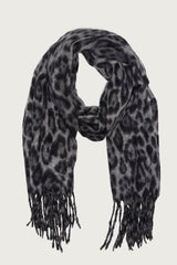 Chunky Leopard Scarf