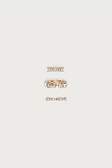 Rhinestone Ring Set