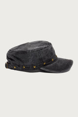 Star Studded Military Hat