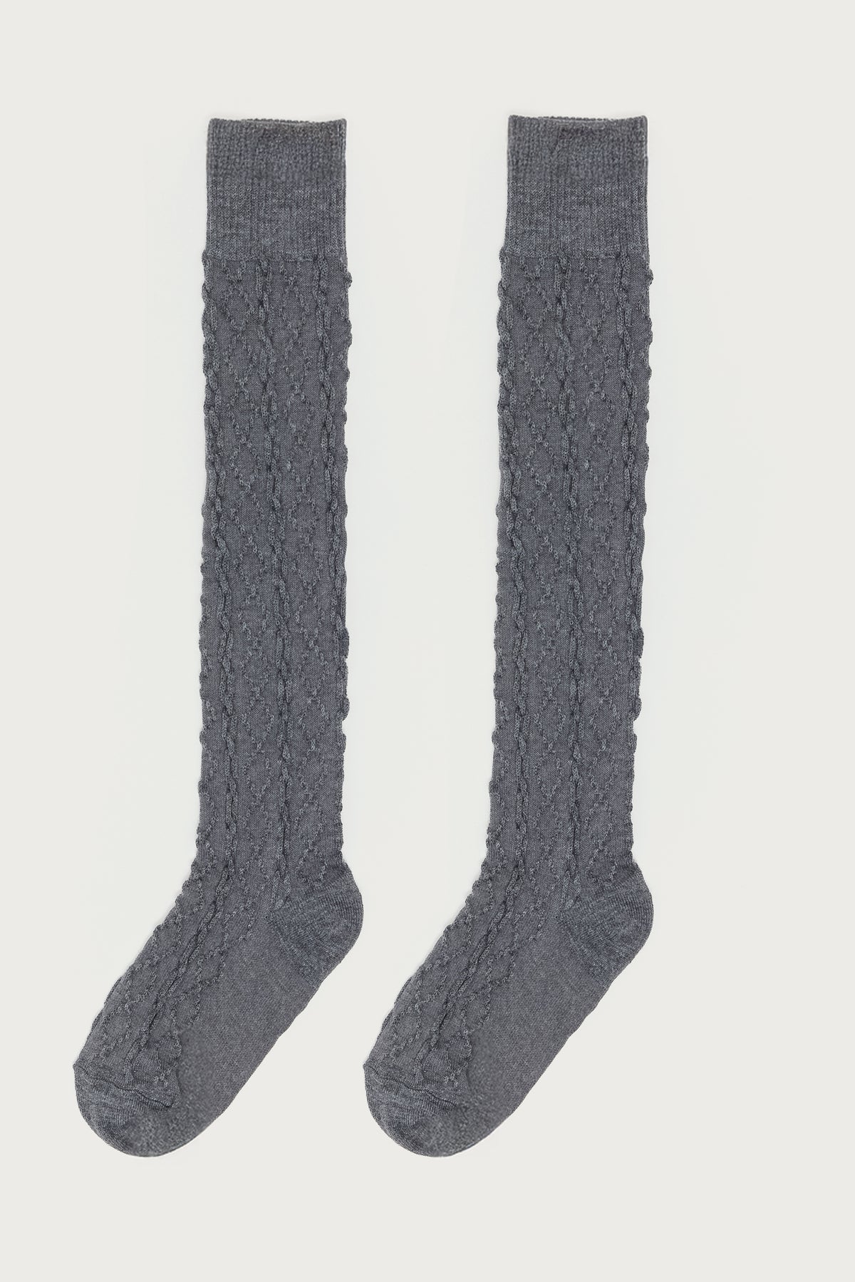 Cable Knit Socks