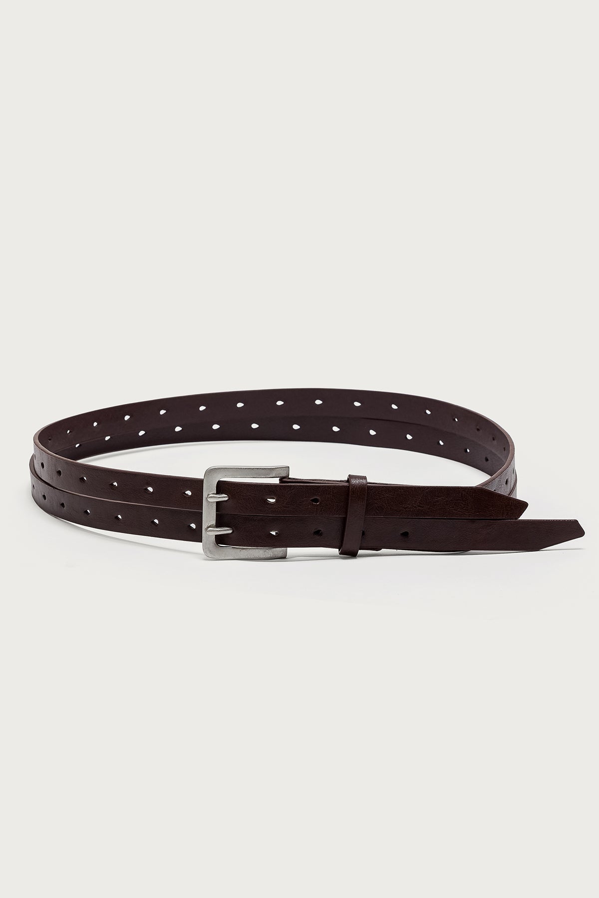 Double Look Faux Leather Belt