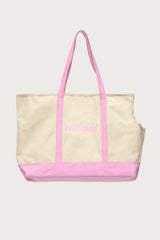 Contrast Pet Carrier Tote Bag