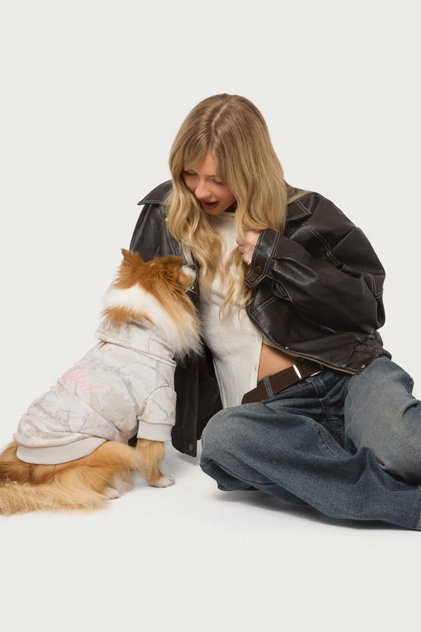 Edikted Camo Pet Hoodie view 2