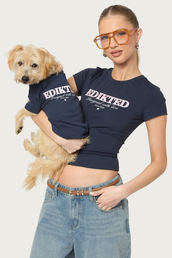 With Love Pet T Shirt view 1