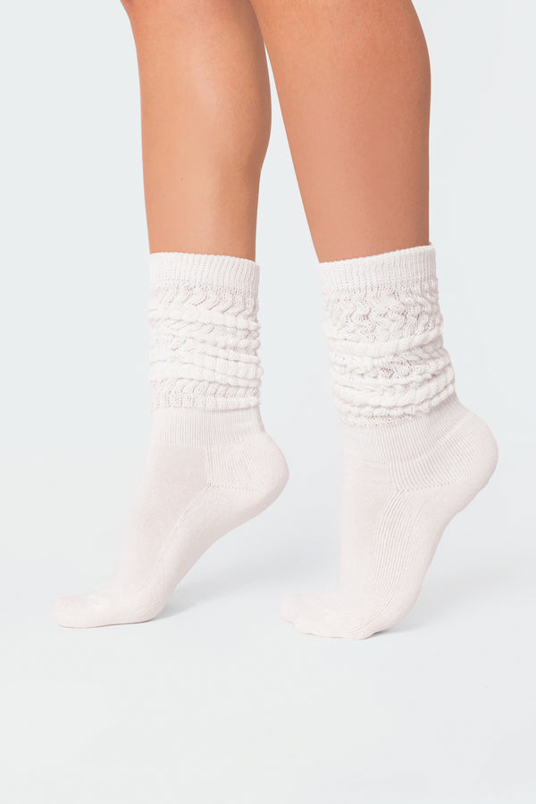 Slouchy Scrunch Socks view 1