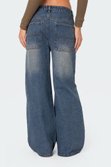 Jakarey Low Rise Baggy Jeans